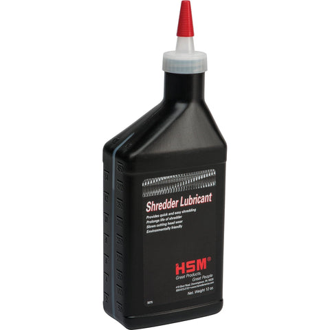 HSM Shredder Lubricant - 12 oz Bottle - 3200000006