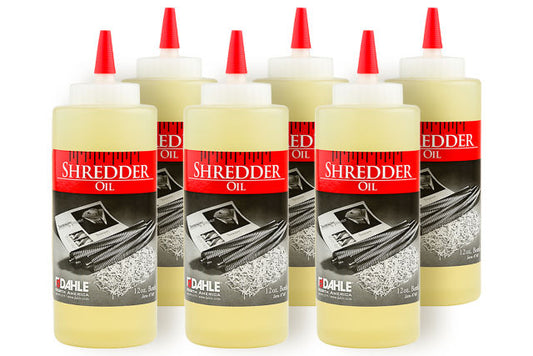 Dahle Shredder Oil 12oz (6-Pack) - Extend Your ShredderÕs Life
